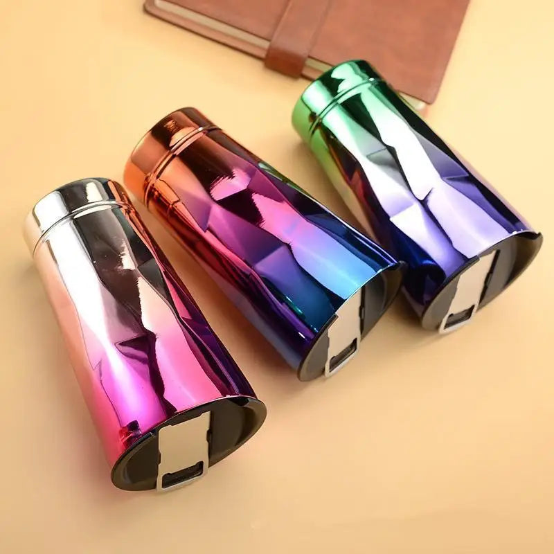 Copo Térmico de Aço Inox Titanium Stanley com formas 3D design diamante