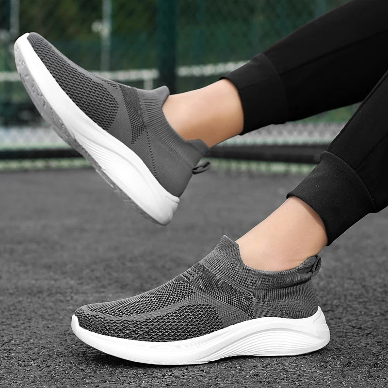 Tênis de verão Unisex mocassins respirável tênis confortável casual