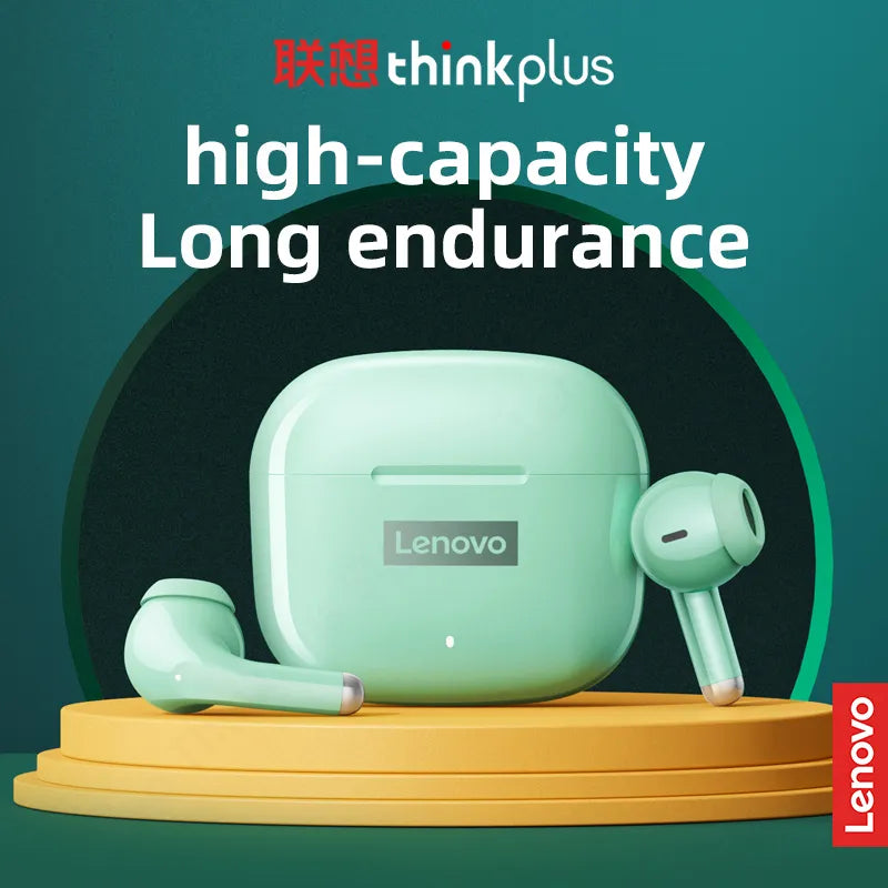 Original lenovo lp40 pro tws fones de ouvido sem fio bluetooth 5.1 esporte redução ruído controle toque 250mah 2023 novo