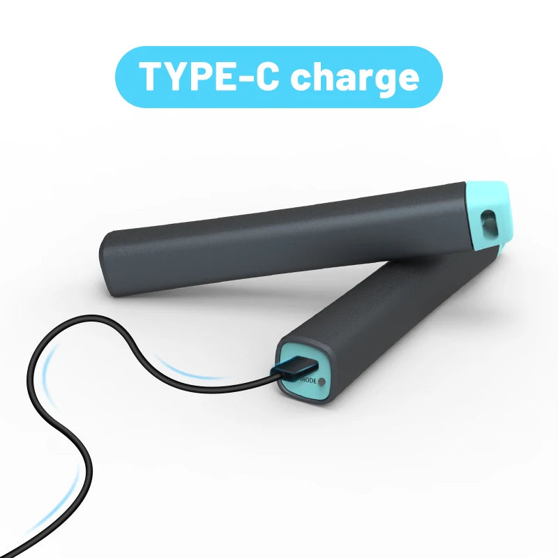 Corda de pular inteligente com contador Bluetooth