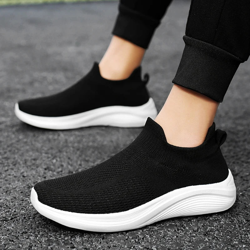 Tênis de verão Unisex mocassins respirável tênis confortável casual